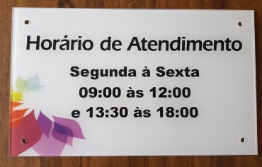 Placas de Sinalização Personalizadas